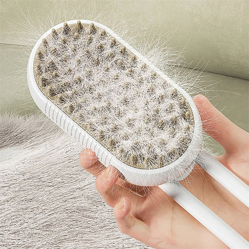 Cat Steam Brush
3 In 1 Electric Spray Cat Hair Brushes For Massage Pet Grooming Comb Hair Removal Combs Pet Products