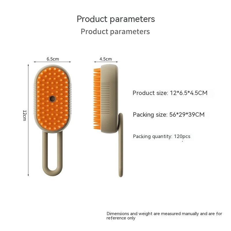 Cat Steam Brush 
 3 In 1 Electric Spray Cat Hair Brushes For Massage Pet Grooming Comb Hair Removal Combs Pet Products